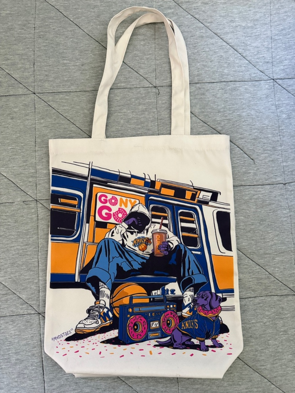 Dunkin New York Knick’s Tote bag